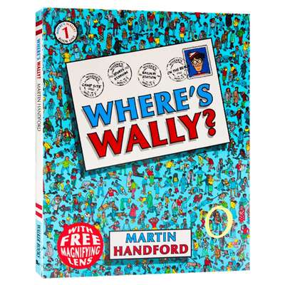 威利在哪里 Where's Wally 英文原版绘本 找一找 迷你书 培养孩子专注力观察力平装 英文版儿童英语启蒙绘本 进口原版书籍