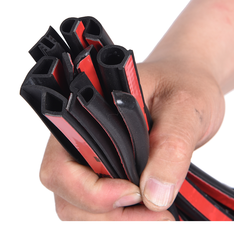 大D小D汽车密封条车门框P型Z型隔音胶条专用全车防水门缝小车货车