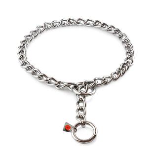 德国DEAN TYLER高强度不锈钢P链项圈狗圈宠物项圈德牧狗链拴狗链