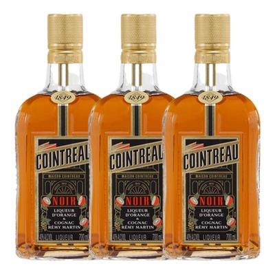 【官方旗舰】人头马Cointreau君度升级版Noir甜橙力娇酒700ml*3瓶