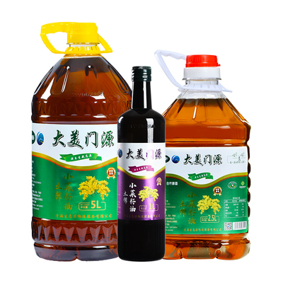 菜籽油富硒非转基因厂家产地直发