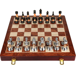 国际象棋高档礼盒套装折叠棋盘