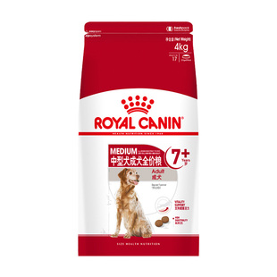 皇家狗粮中型犬通用中老年全价犬粮SMA25/4/15KG柯基边牧金毛通用