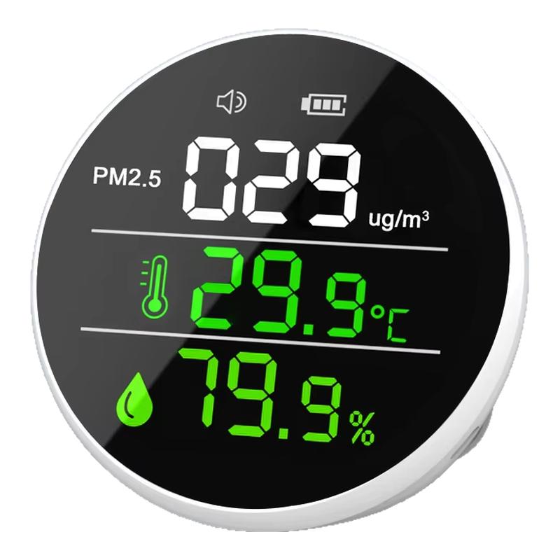 雾霾PM2.5检测仪家用空气质量测试仪 粉尘颗粒烟尘灰尘温湿度监测