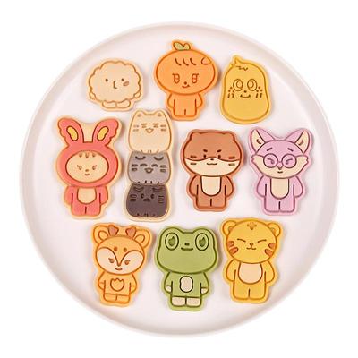 miniteen卡通饼干模具韩男团周边