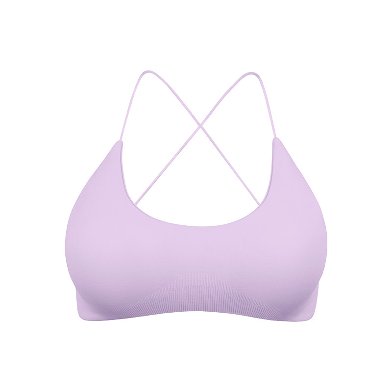 FRESOUGHT户外攀岩运动内衣女露背性感美背文胸健身上衣小飞机bra
