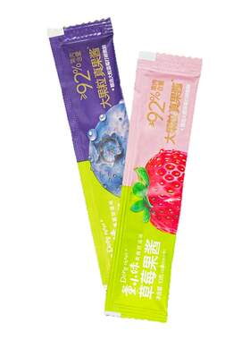 董小妹无添加蔗糖蓝莓草莓果酱