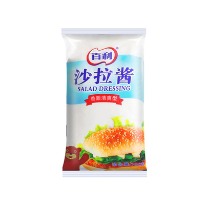 百利沙拉酱商用香甜清爽型寿司汉堡水果蔬菜色拉酱手抓饼酱料700g