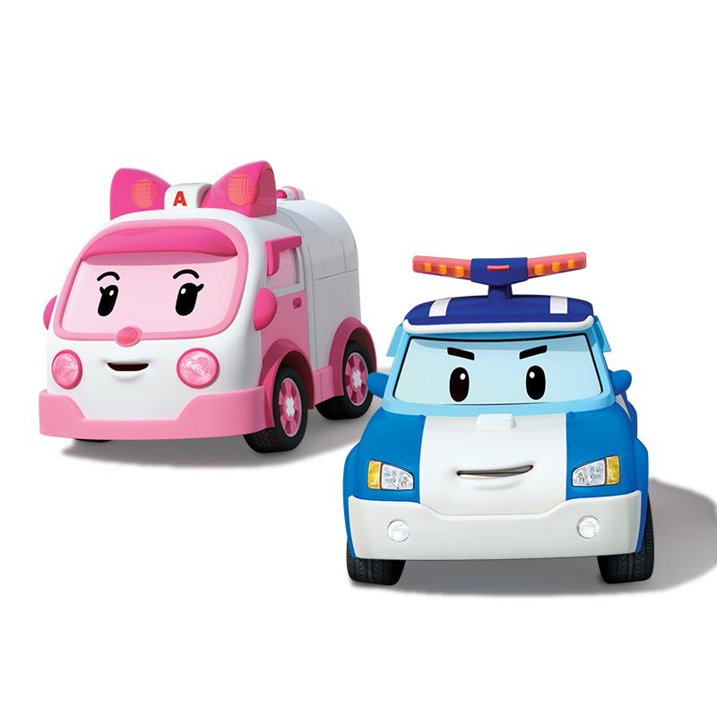 韓國進(jìn)口我珂愛珀利POLI變形警車嬰幼兒童面霜清爽補(bǔ)水男女通用