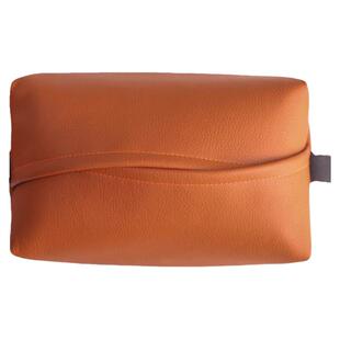 荔枝纹超纤皮轻奢车载纸巾盒挂式绑带车内抽纸盒扶手箱椅背纸巾袋