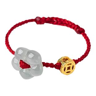 有钱花~独特花朵钱币编织绳戒指女小众设计高级感简约指环可调节