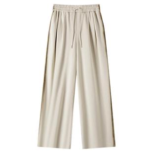 XII BASKET十二篮秋款运动休闲套装宽松垂感百搭阔腿裤子女