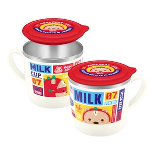 TISOU爱婴小铺儿童水杯宝宝敞口杯喝水直饮杯不锈钢家用牛奶杯子