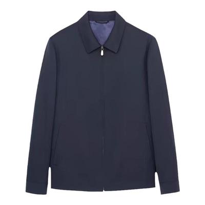 圣得西男士商务翻领干部羽绒服