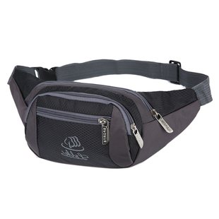 女士运动跑步手机腰包男夏大容量工作生意时尚防水户外新款收钱包