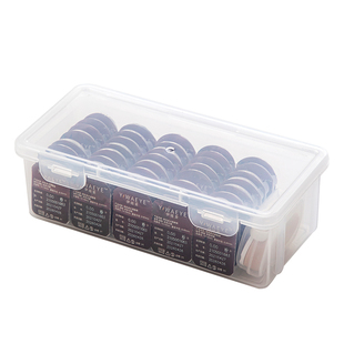 美瞳收纳盒日抛隐形眼镜大容量置物架桌面多格透明多副装小盒子