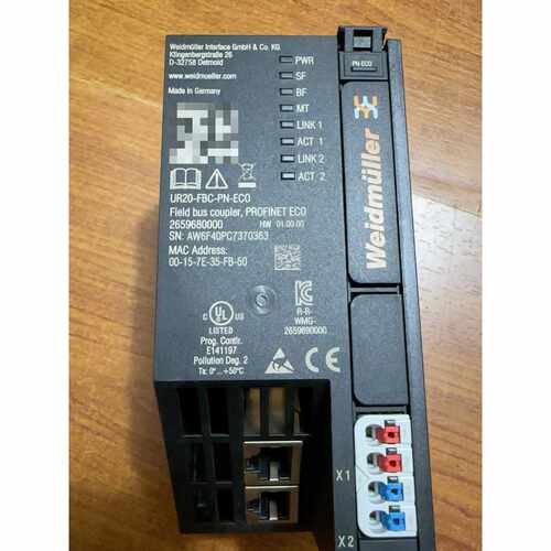 Weidmuller魏德米勒UR20FBC