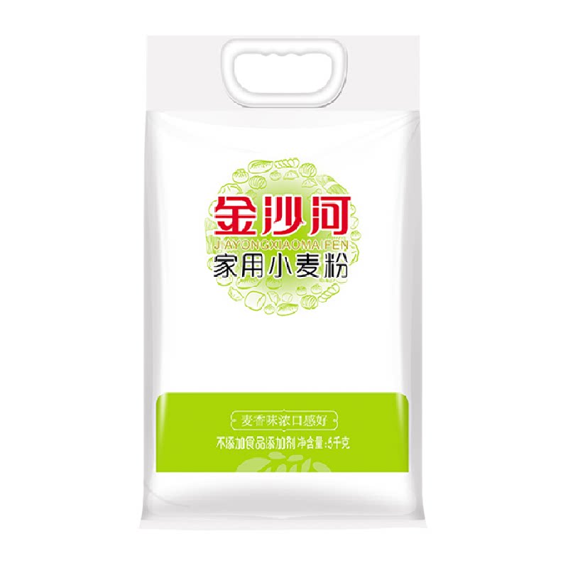 金沙河小麦粉松软可口5kg