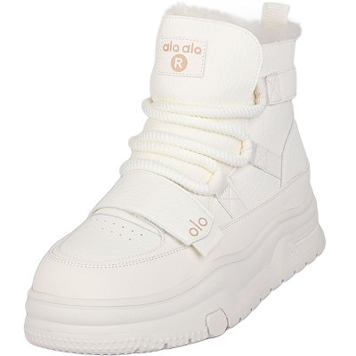 新款2025冬季大码女鞋41-43时尚休闲棉靴脚宽胖特大号加厚雪地靴