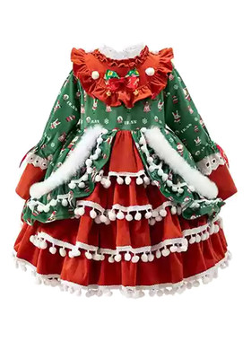 【现货秒发】圣诞服装女童送裙撑