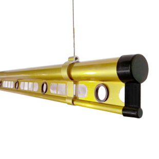 晾衣架铝杆子晒衣架手摇升降晾衣服无配件杆子双杆阳台室内凉衣架