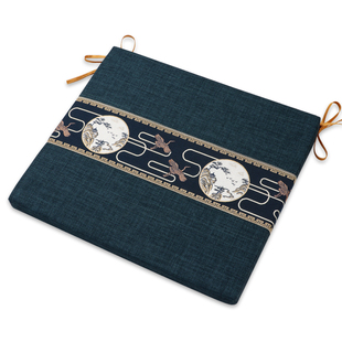 中式红木椅子坐垫靠背实木茶桌椅圈椅太师椅海绵垫定制可拆洗防滑