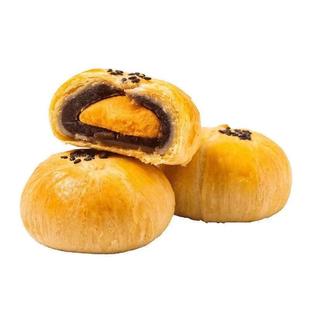 咸蛋黄酥雪媚娘面包早餐糕点心懒人零食办公室分享美味小吃年货