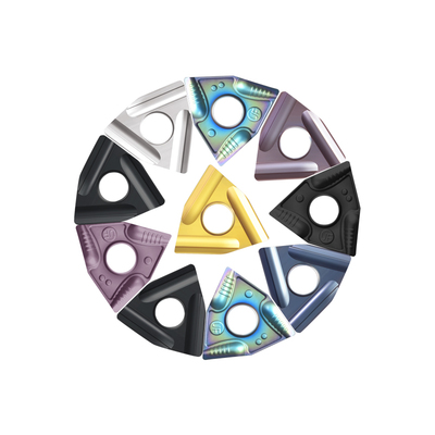 桃形开槽粗车刀片WNMG080408R/L