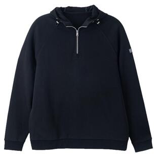 MrBu布先生贴身薄卫衣男款机能运动风黑色半拉链春秋连帽KT16596