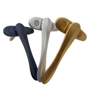 金钢网纱窗执手门窗扁把手隐藏执手复合折叠门双层窗执手矮拉手锁