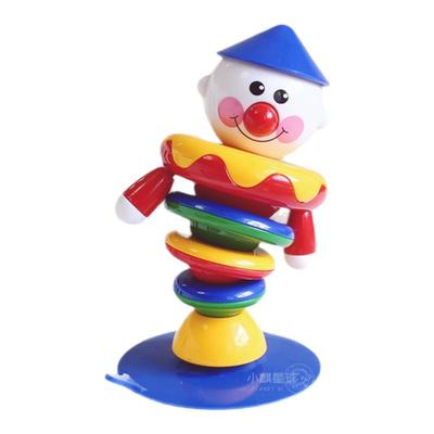 Tolo摇摆小丑宝宝餐椅玩具带吸盘