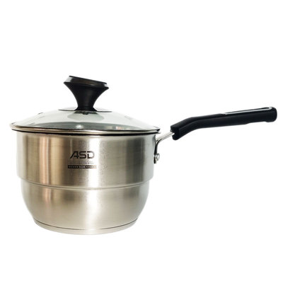 爱仕达婴儿辅食不锈钢奶锅