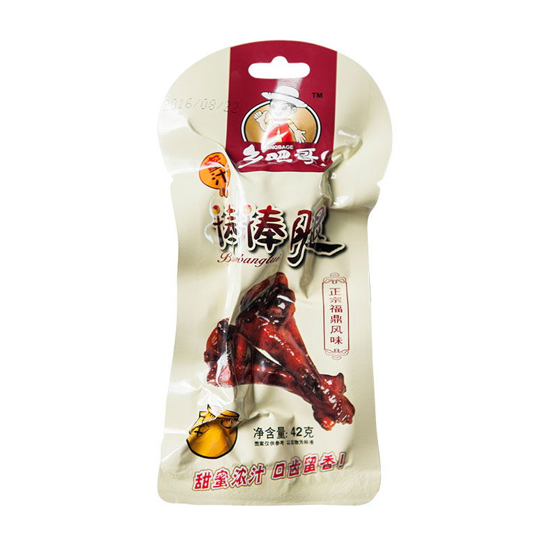 乡吧哥蜜汁棒棒腿风干鸭小腿真空包装福鼎风味特产礼盒休闲零食
