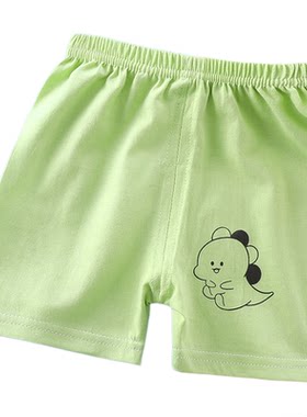 宝宝短裤纯棉婴儿短裤儿童夏季裤子男女童0-1-3岁2外穿可开裆裤薄