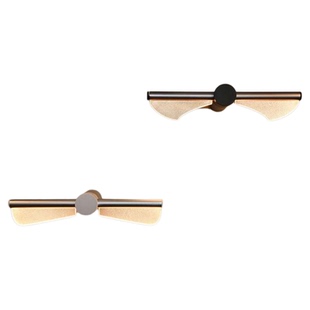 艾舍人台湾艾舍人简约客厅壁灯卧室床头灯LED创意雾银 弄影-森