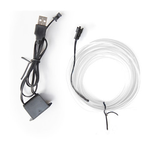 车内冷光线七彩led车载声控汽车氛围灯免接线中控改装饰气氛灯条