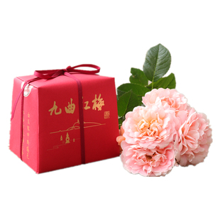 山月嘉木九曲红梅幽兰红梅花香传统手工纸包 清雅淡梅香 杭州红茶