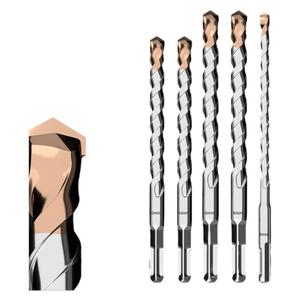 牛享冲击钻头电锤穿墙过墙开槽方柄圆柄混凝土电锺加长打孔万能转