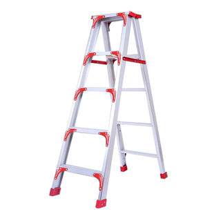 梯子家庭用折叠人字梯伸缩铝合金加厚加粗款爬楼踏步凳子登高工程