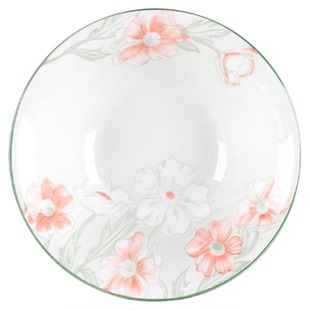 陶瓷餐具七件套花开富贵碗盘套装高颜值家用菜盘2025新款中式汤碗