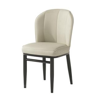 三梦家用轻奢餐桌椅子靠背餐椅2025新款商用酒店餐厅椅子化妆椅凳