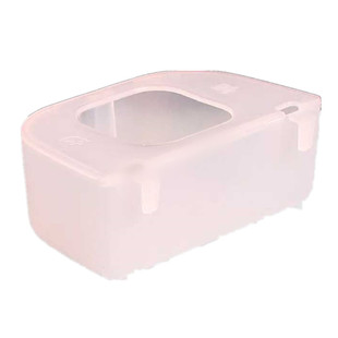 鸟食盒防撒防溅带盖鸽子喂食器塑料鸟食罐内挂水盒鹦鹉玄凤食槽