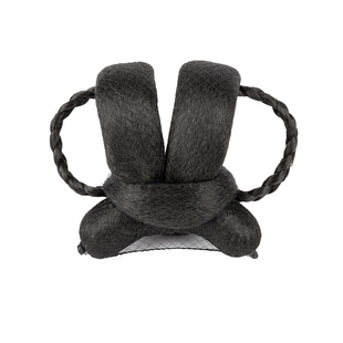 儿童汉服假发一体式古风假发髻盘发造型古装女童拜年头饰明制垫发