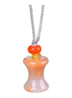 金丝玉竹节吊坠挂件男女项链配饰