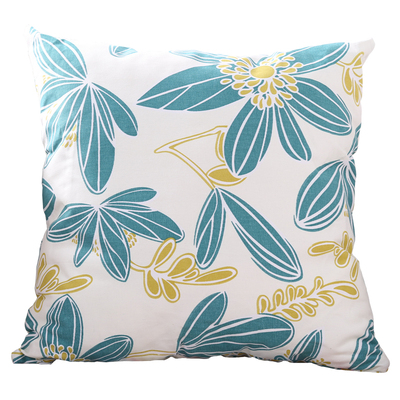 蒙月客厅全棉帆布可定做抱枕套