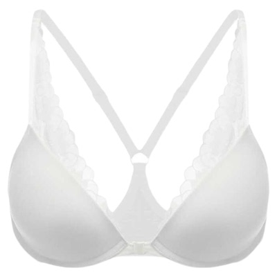 趣安芬法式美背诱惑性感前扣内衣