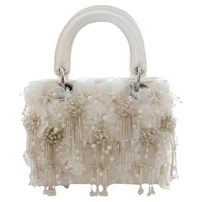戴妃包花朵流苏百搭洋气女包包