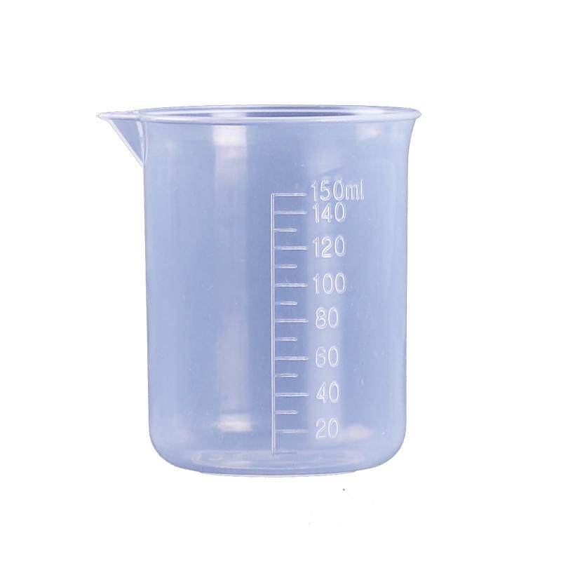 塑料烧杯250ml实验器材100ml带刻度量杯1000ml50ml500毫升耐高温