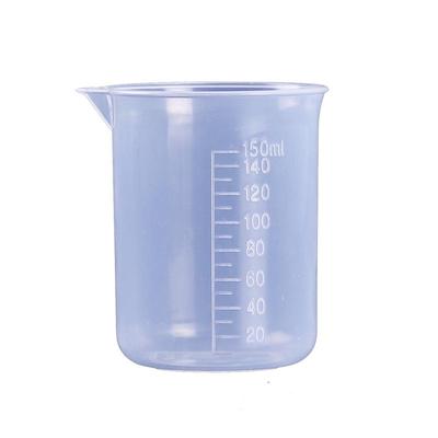塑料烧杯量杯实验室刻度杯耐高温