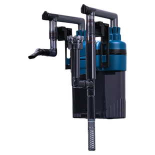 适用小米鱼缸壁挂式过滤器过滤改造外置式净化水质一体增氧过滤桶